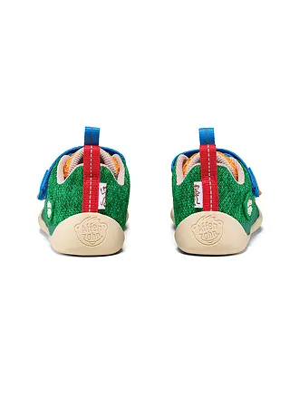 AFFENZAHN | Chaussures pieds nus pour enfants KNIT HAPPY | grün